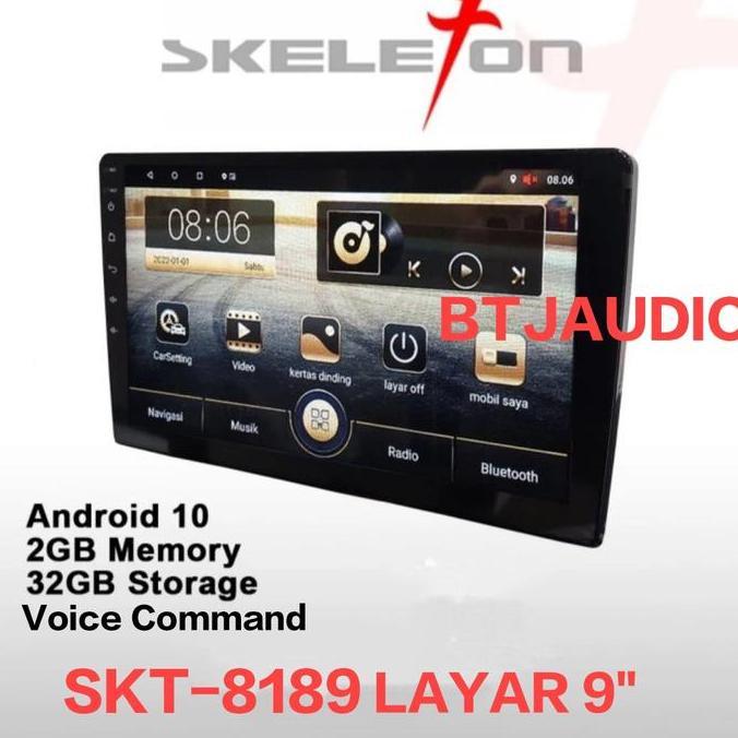 Promo Head Unit Tape Tv Mobil Double Din Android Merk Orca/Dhd/Skeleton Untuk Honda Jazz 2008-2012 L