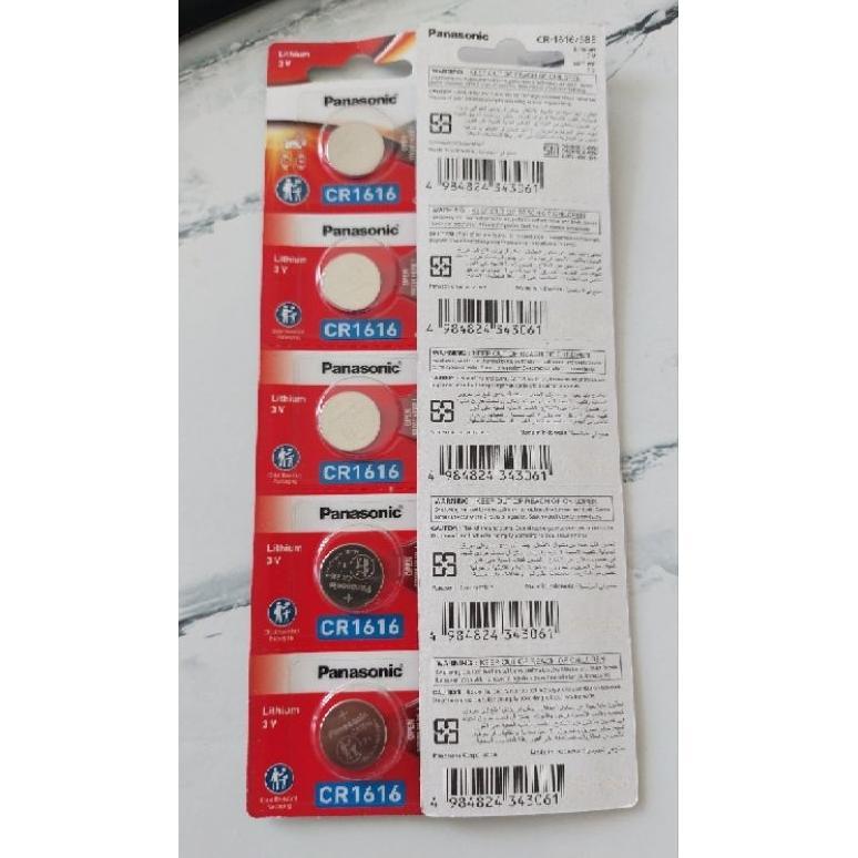 Baterai Jam Panasonic Cr1616 1616 Original Baterai Kancing Ori