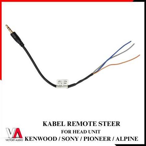 Promo Kabel Remote Steer Head Unit Pioneer Kenwood Sony Kabel Remot Stir Car Cod