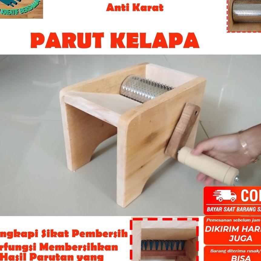 Parutan Kelapa Manual / Serutan Kelapa / Singkong/ Bahan Makanan / Serbaguna Super Marud