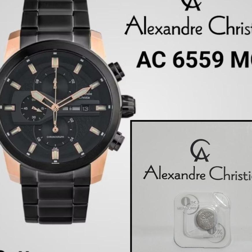 Baterai Jam Tangan Alexandre Christie Ac 6559 Mc