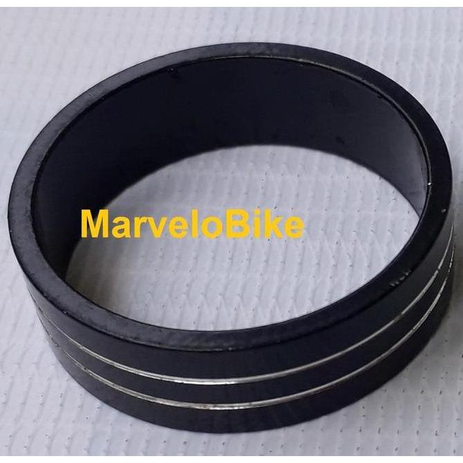 Spacer Ring Stem Sepeda Alloy Hitam