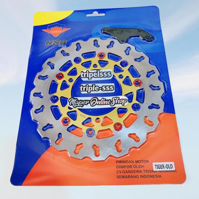 PIRINGAN CAKRAM DEPAN LEBAR TIGER OLD/VERZA/CB150 OLD/ MEGA PRO NEW