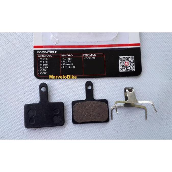 Brake Pad Kampas Rem Cakram Sepeda Pacific G503 Kotak
