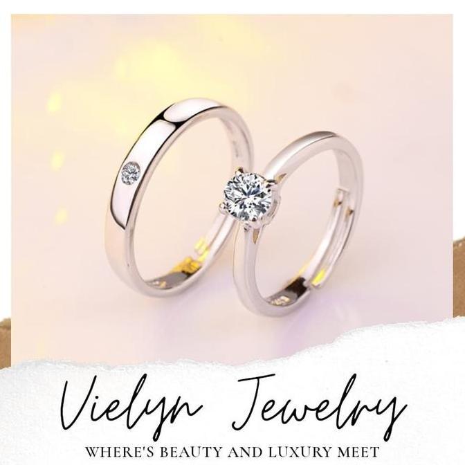Cincin Couple Silver [Vielyn Jewelry]