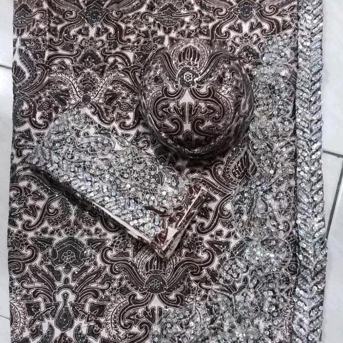 kain pengantin wiru bordir boket