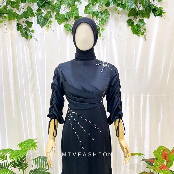 Mahira dress gaun pengantin gaun mermaid gaun recomended kekinian Lamaran Kondangan Pesta Gamis Musl