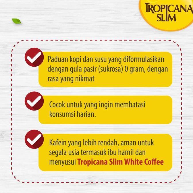 Drink- Tropicana Slim White Coffee - Kopi Bebas Gula