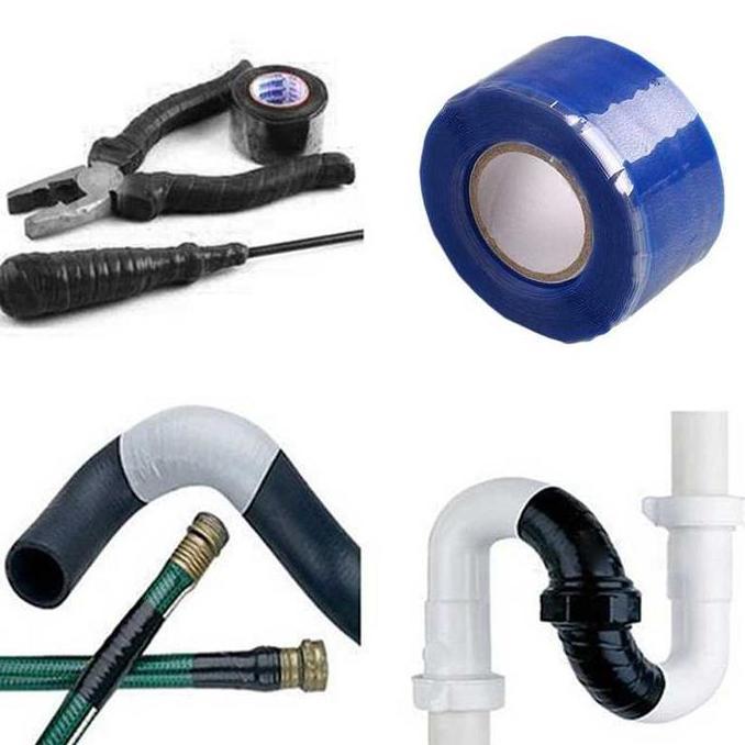 Promo Lakban Isolasi Pipa Anti Bocor Waterproof 1.5M 3M Bahan Silikon Cod