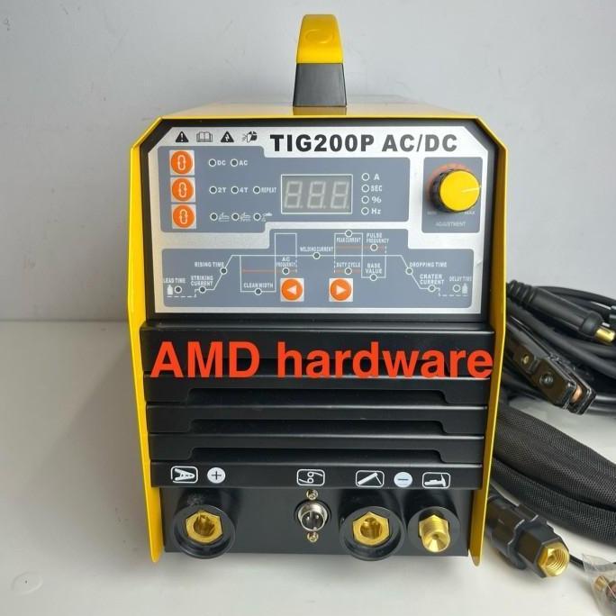 Murah Redbo Tig200 Acdc Pulse Mesin Travo Las Aluminium Gas Argon Wsme200S Ac Dc Mma Tig 200 Alminiu