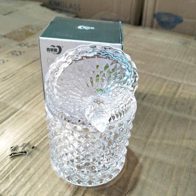 sovenir toples mini bahan kaca kristal per 10 pcs