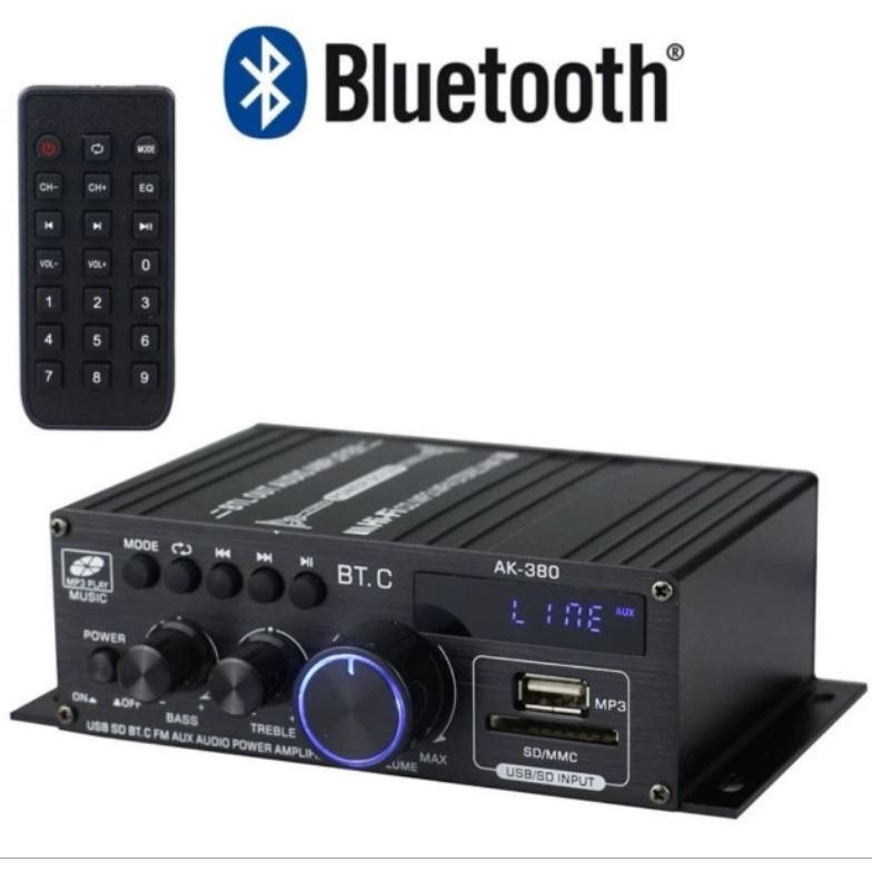 Amplifier Bluetooth Mobil Audio Power New KERNDY AK380