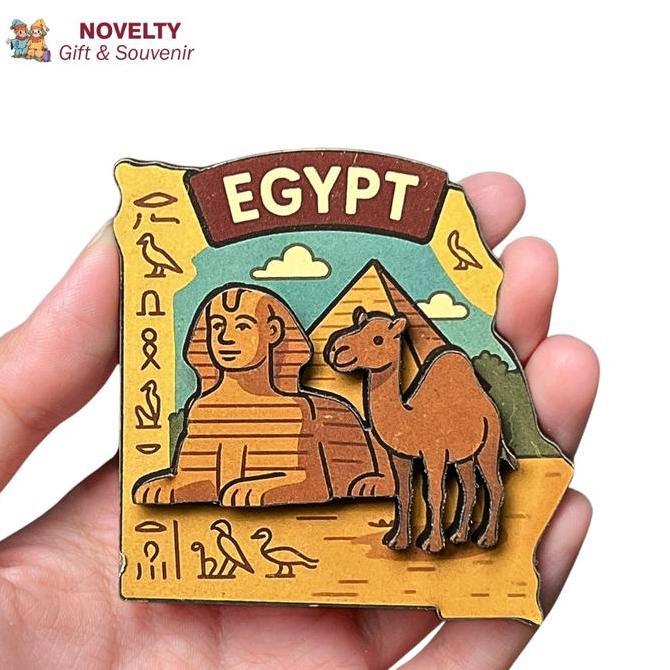 Weand- Souvenir Magnet Kulkas Egypt Oleh Oleh Negara Mesir