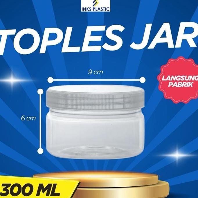 Lansungkirim- Toples Jar 300 Ml Toples Jar Polos 300 Ml