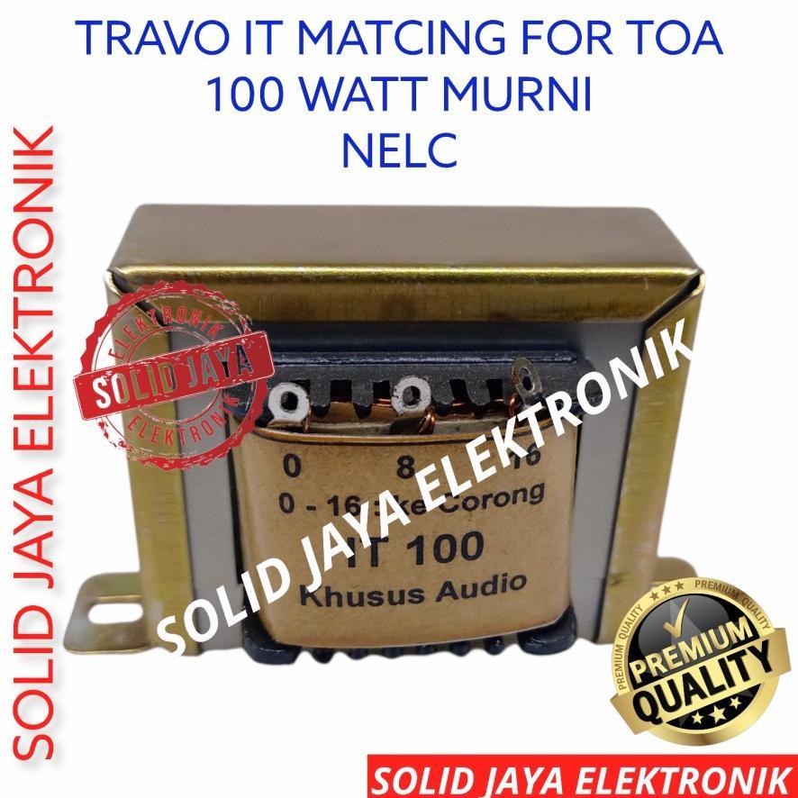 TRAVO TRAFO IT 100W NELC MATCHING MEICING MECING FOR UNTUK SPEAKER TRAVO 100 W WATT CORONG TOA