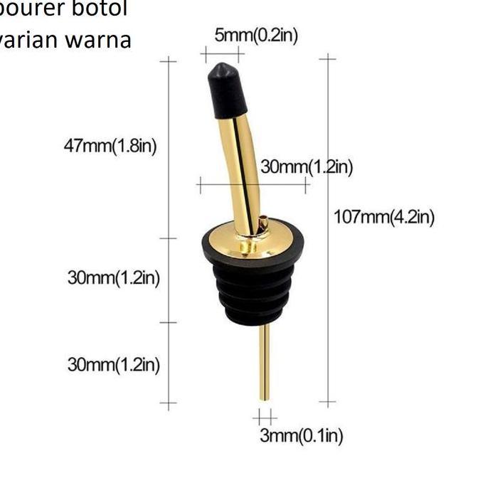 Pourer botol / penutup botol / wine pourer / wine stopper