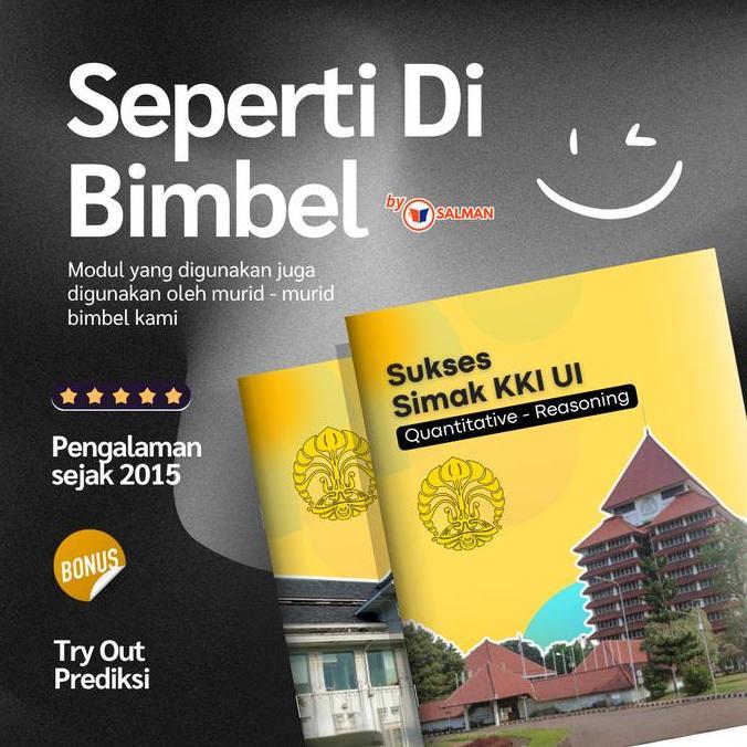 Mamisandika - Paket Latihan Soal KKI UI dan Prediksi Lengkap Pembahasan Dalam Flashdisk. Semua Jurus