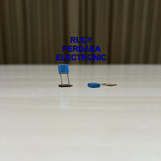 KAPASITOR MKM BIRU 681 680PF 0.68NF 0.00068N 0.00068UF 250V 250 VOLT MOS27