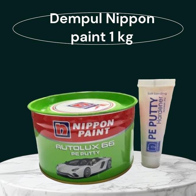 Promo Dempul Mobil Besi Nippon Paint Nipsea Autolux 66 Pe Putty 1Kg, Dempul Autolux 66 Pe Putty Nipp