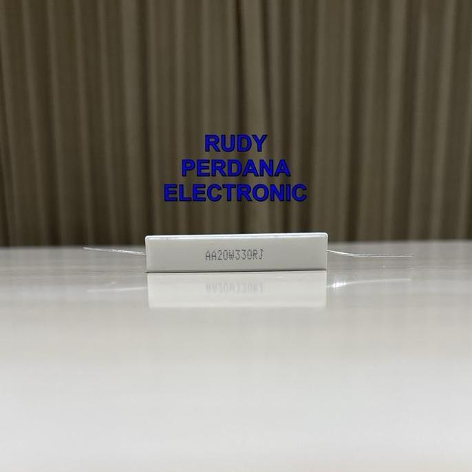 RESISTOR 20 WATT 20W 330OHM 330 OHM 330R 330 R MOS27
