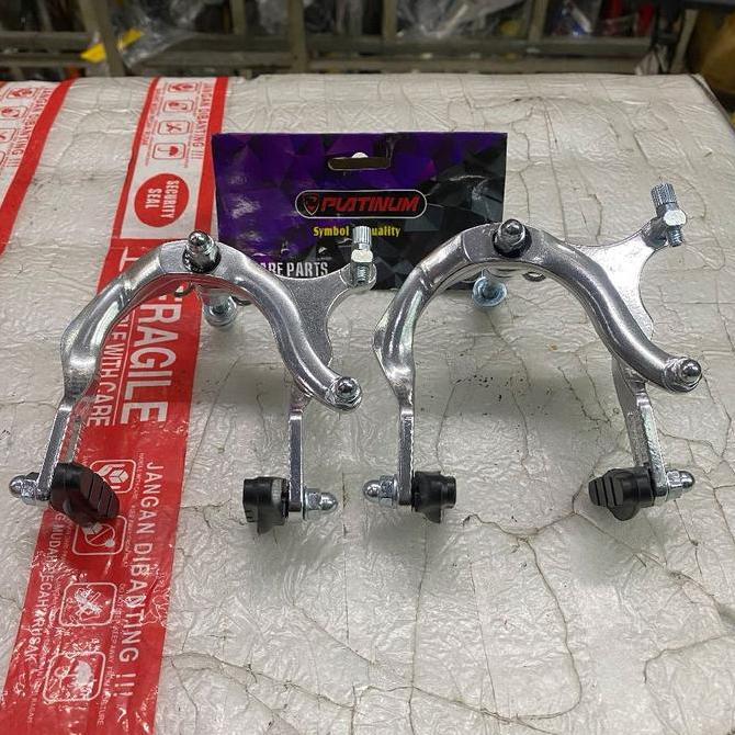 REM U BRAKE LONG PANJANG PLATINUM ALLOY SILVER LIKE TKW800 - REM UBRAKE PLATINUM PANJANG INCLUDE KAR