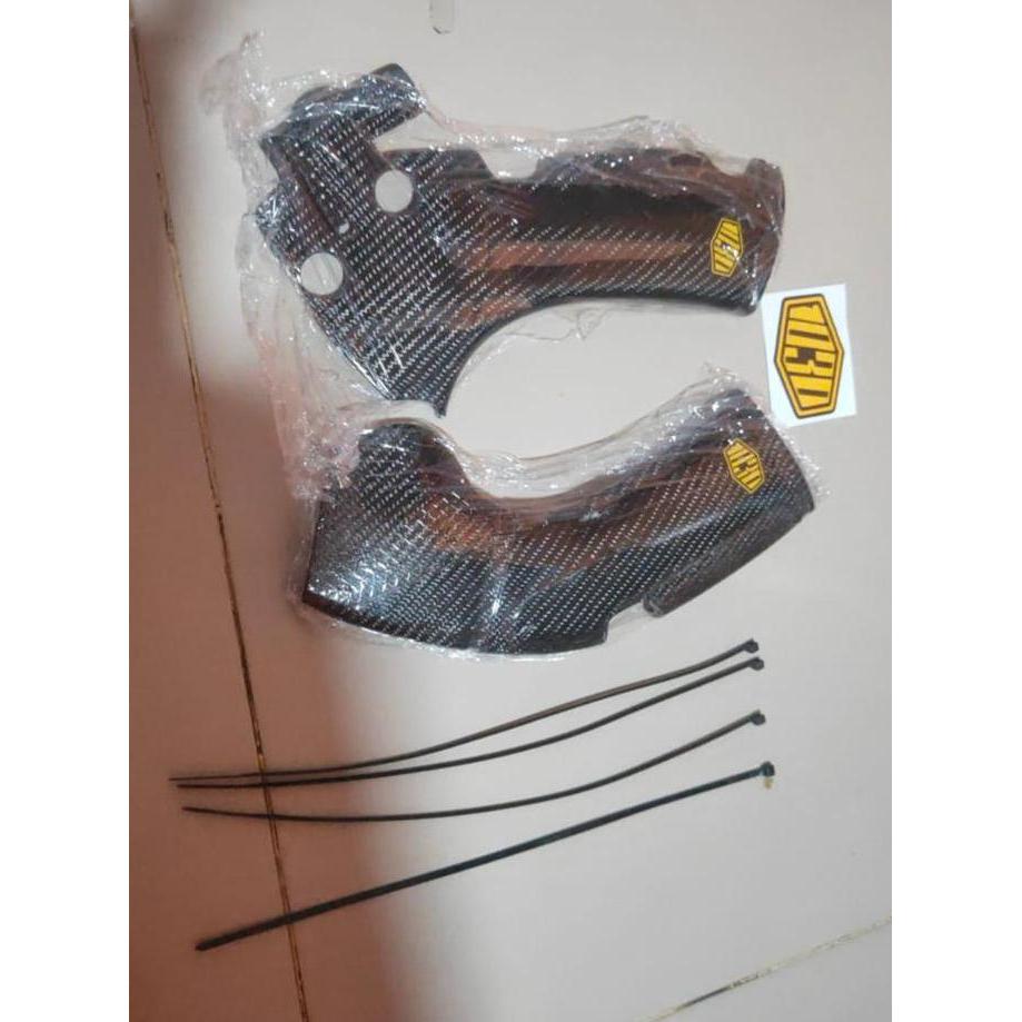 Frame Guard Carbon Yz 4 Tak Pelindung Rangka Yz250F Yz250Fx Yz450F Yz450Fx Asli