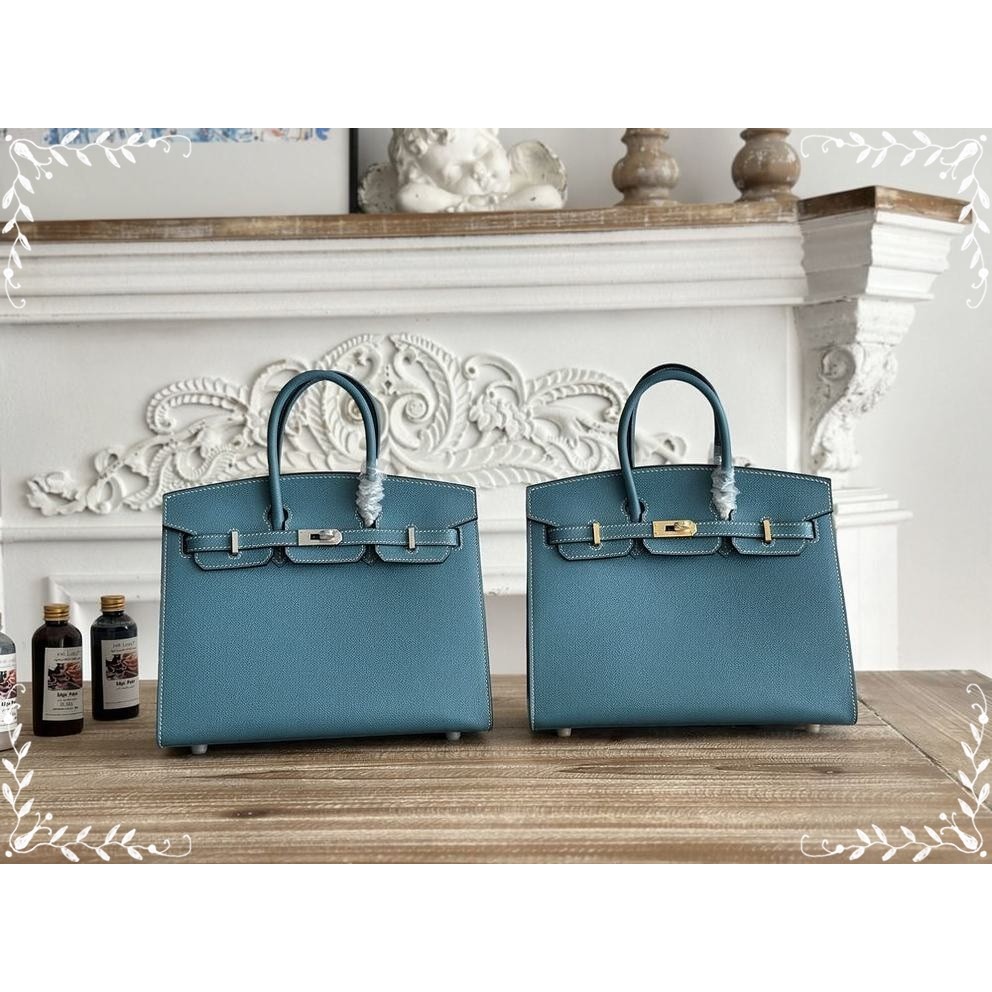 epsom HM Birkin sellier 25 strutured shopper handbag full package handmade stitch
