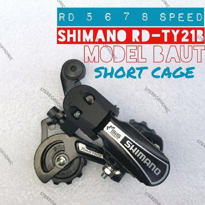 ORIGINAL SHIMANO RD TY21B MODEL BAUT RD 5SP RD BAUT 6SP RD BAUT 7SP RD BAUT 8SP RD BAUT SHIMANO TY21
