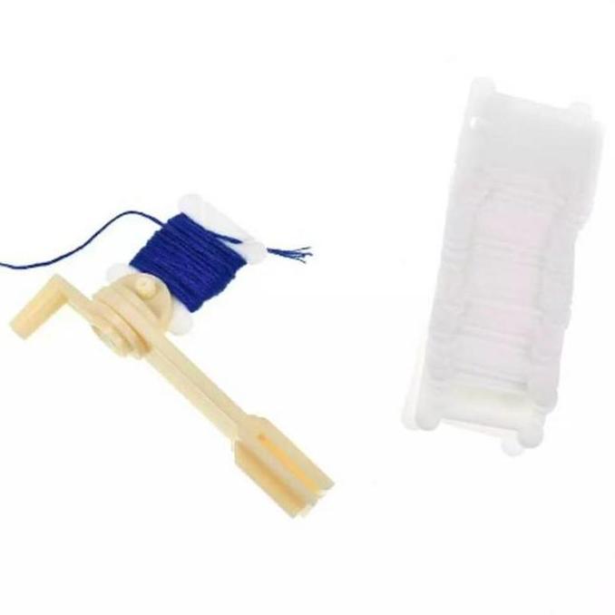 Nahen- Penggulung Benang Plastik Bobbin/Plastik String Winder+ 30Pcs Plastik Bobbin