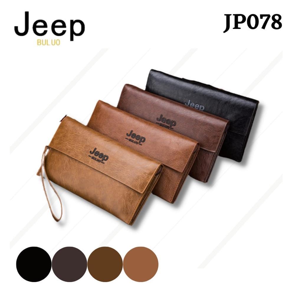OFFICIAL TAS CLUTCH KULIT PREMIUM JEEP BULUO - DOMPET PRIA & WANITA IMPORT ORIGINAL UNTUK PESTA & KE