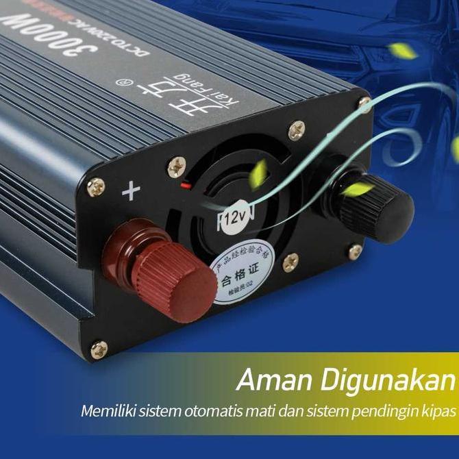 Solar Inverter High Quality Power Inverter DC 12V to AC 220V 3000W [terbaik]