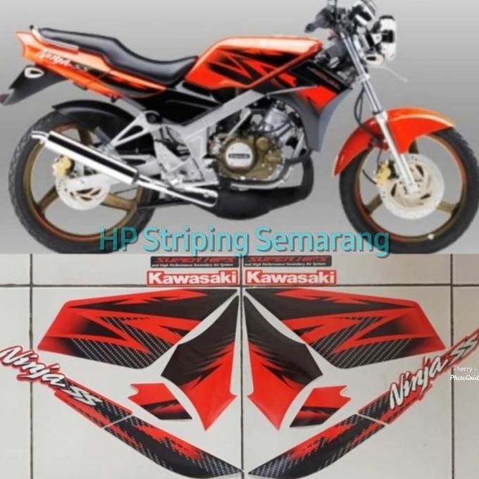 TERBARU - Striping Ninja SS th 2015 SE Orange