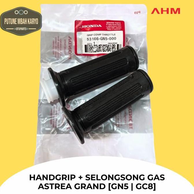 DI11 - Karet Stang Handgrip Handfat Hand Grip Assy Motor Astrea Grand Legenda Supra Supra Fit GN5