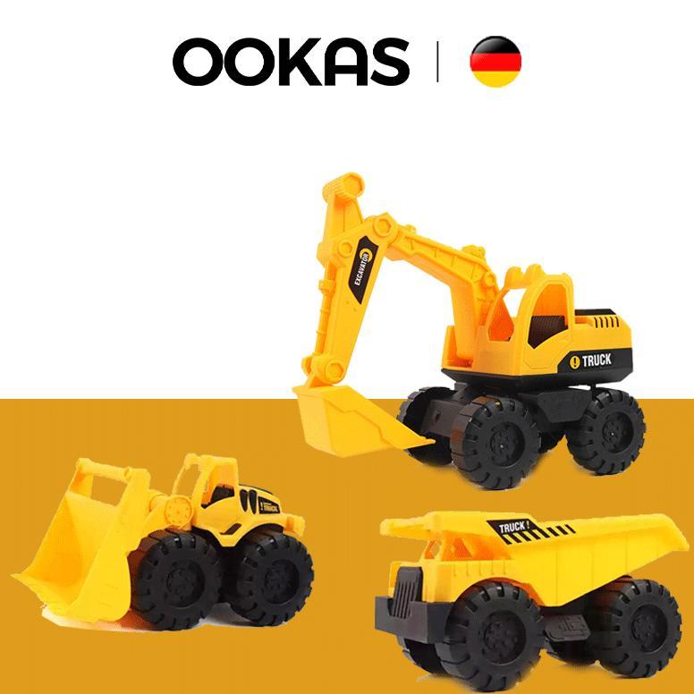Promo Ookas Excavator Mobil Aki Anak Mainan Anak Anak Mobil Mainan Hot Beko Mainan Anak -Anak Toys