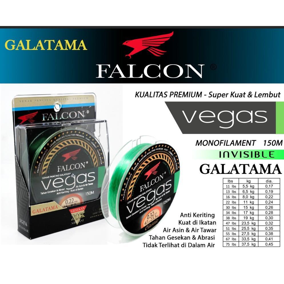 Senar Pancing Falcon VEGAS 150 Meter