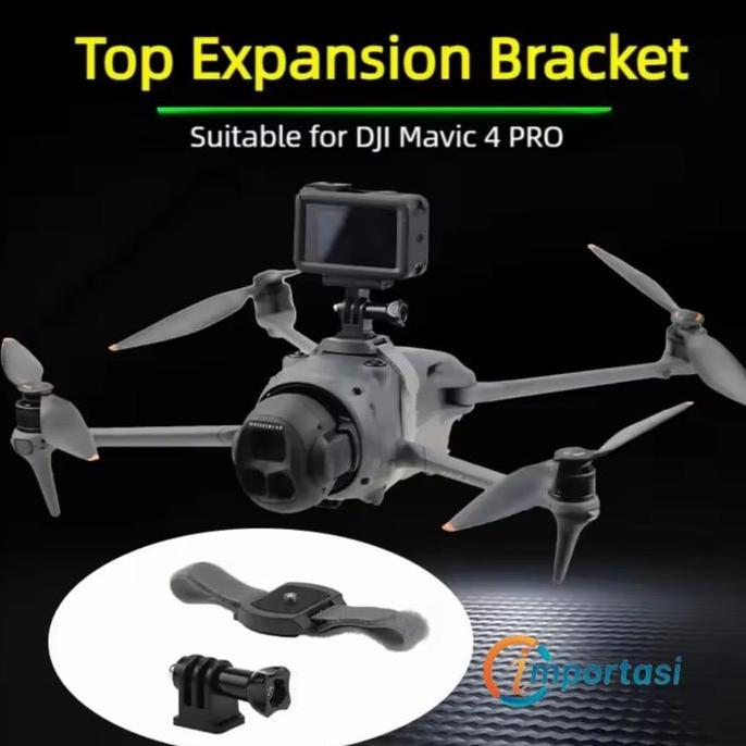HARGA DISC - YX Top Expansion Bracket Mount Gopro Insta360 X5 Osmo 360 for DJI MAVIC 4 PRO Mounting 