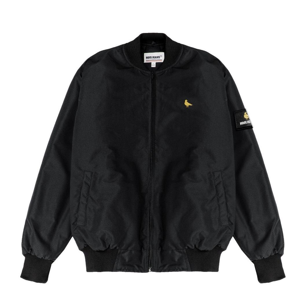 recommended hooligans jacket bomber hugo black