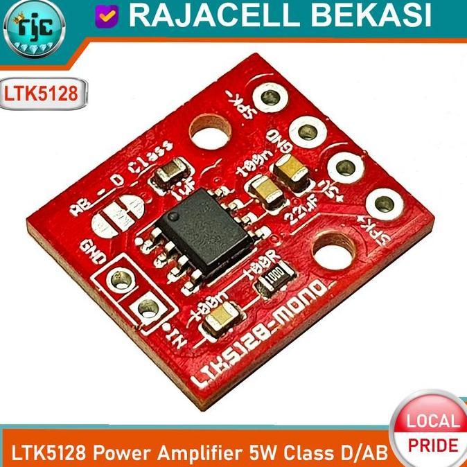 LTK5128D 5W Power Amplifier mini Class-D Class-AB LTK5128 Audio Ampli mono