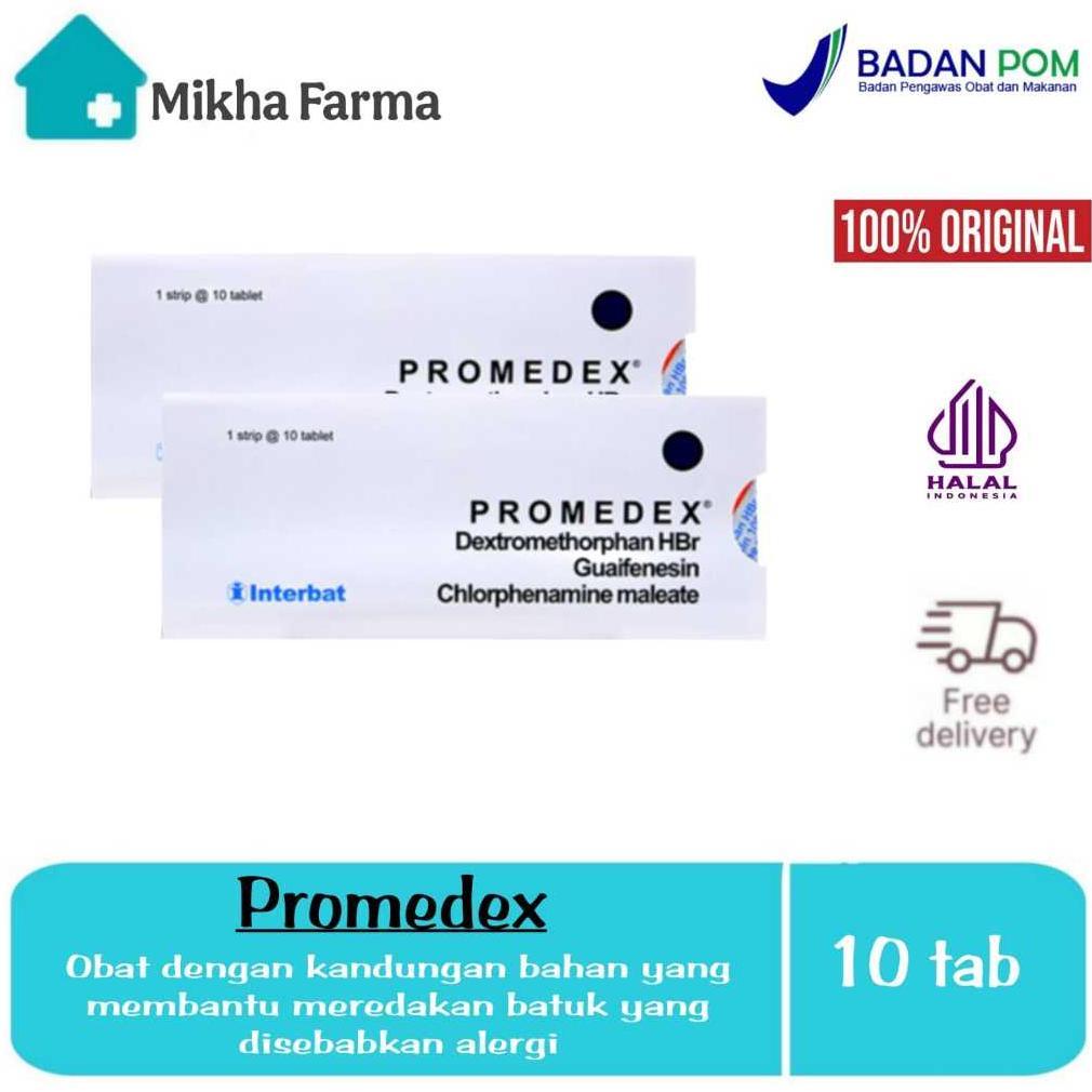 Selera Jualan - Promedex Tablet Obat Batuk Karena Alergi