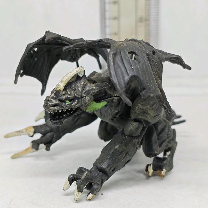 ACTION FIGURE MEGA BLOKS PLASMA DRAGONS BRIMER DARK CLAW DRAGON ORIGINAL NAGA FG75