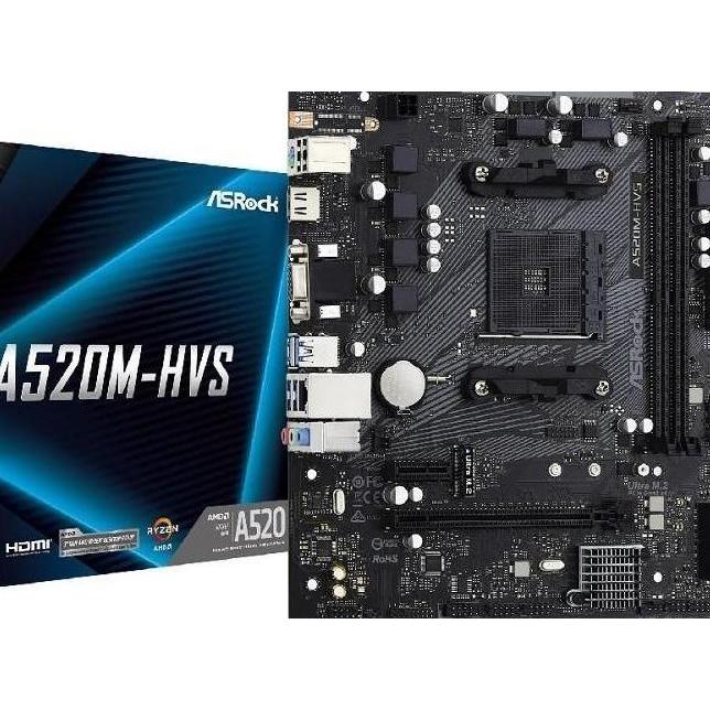 ASROCK A520M-HVS (Socket AM4)