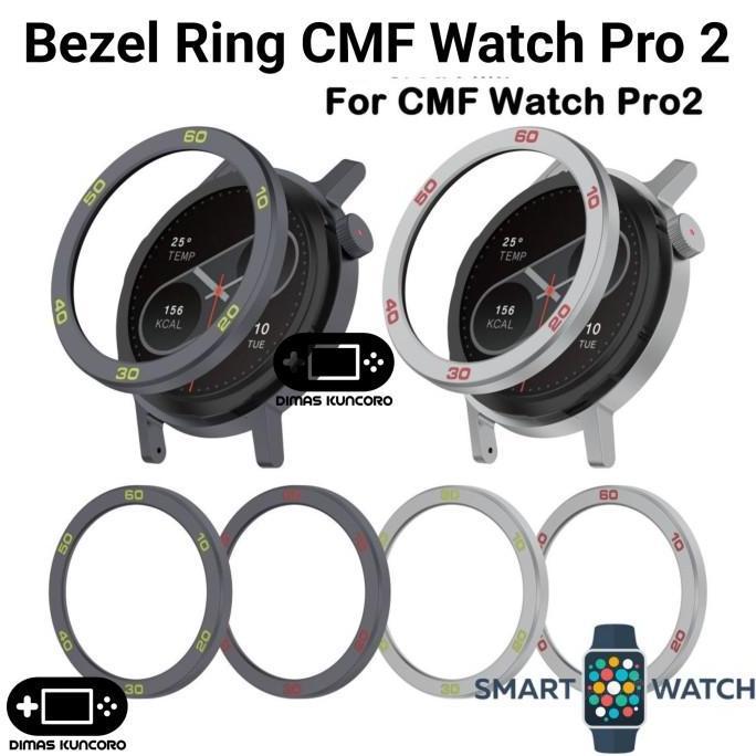 Bezel Ring CMF Watch Pro 2 cover bumper metal frame case nothing cmf watch pro 2 pro2