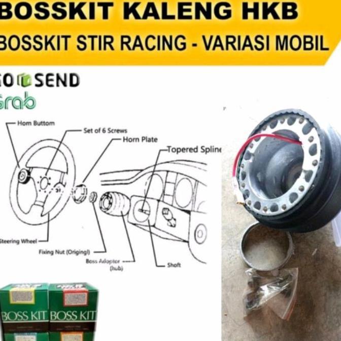 Bosskit Boskit Setir Stir Racing Boskit Hkb Sport Rasing Kj Efi Soluna Diskon