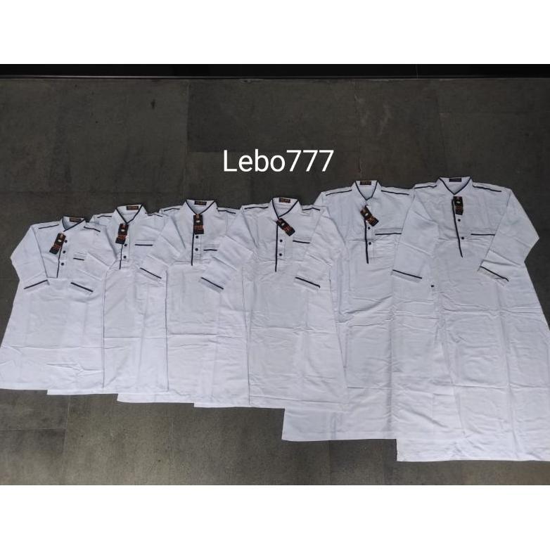 ORIGINAL (COD) JUBAH GAMIS MUSLIM KANCING PUTIH MICHLO PRIA ANAK LAKI LAKI UMUR USIA 2-14 TAHUN REMA