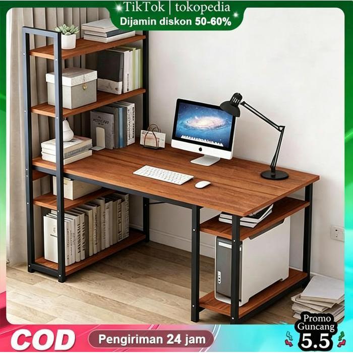 Promo Super 50-60% Diskon BesarAk-Meja Belajar Minimalis 120X50Cm - Meja Komputer Sederhana Multifun