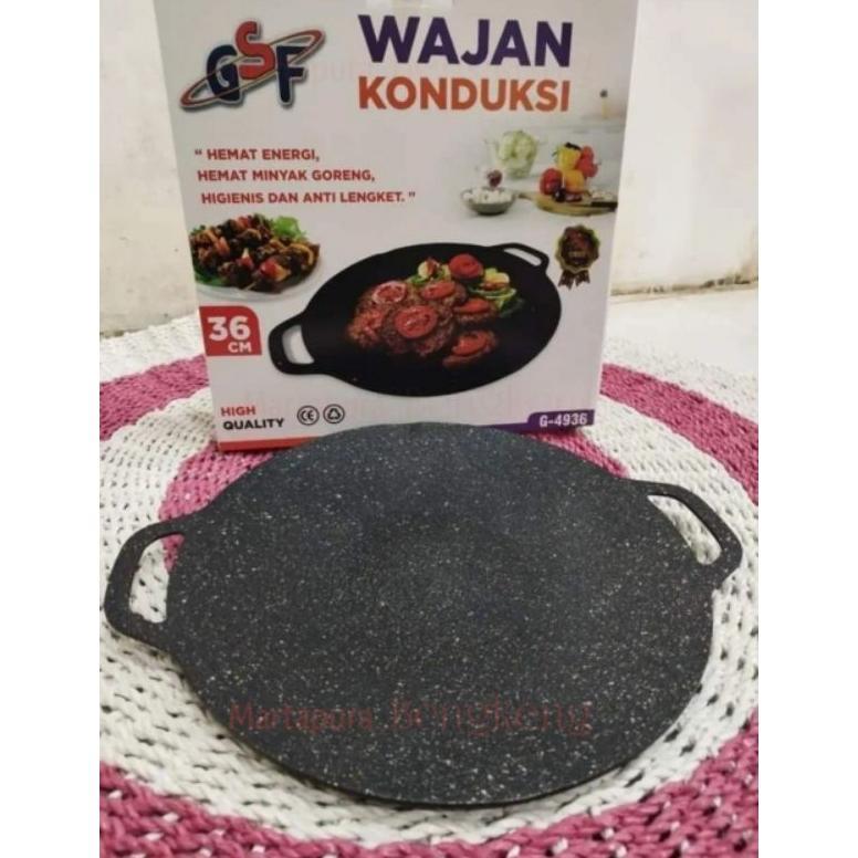 VELTRIXCORNER WAJAN KONDUKSI GSF 38CM / WAJAN BBQ GRILL BERKUALITAS
