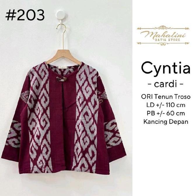 PALING LARIS Bolero Blazer Tenun Premium Wanita Modern - Outer Tenun Casual Wanita - Bolero Tenun At