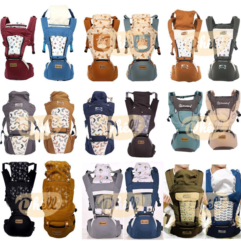 Snobby Gendongan Bayi Hipseat Snobby / Hipseat 6 Posisi