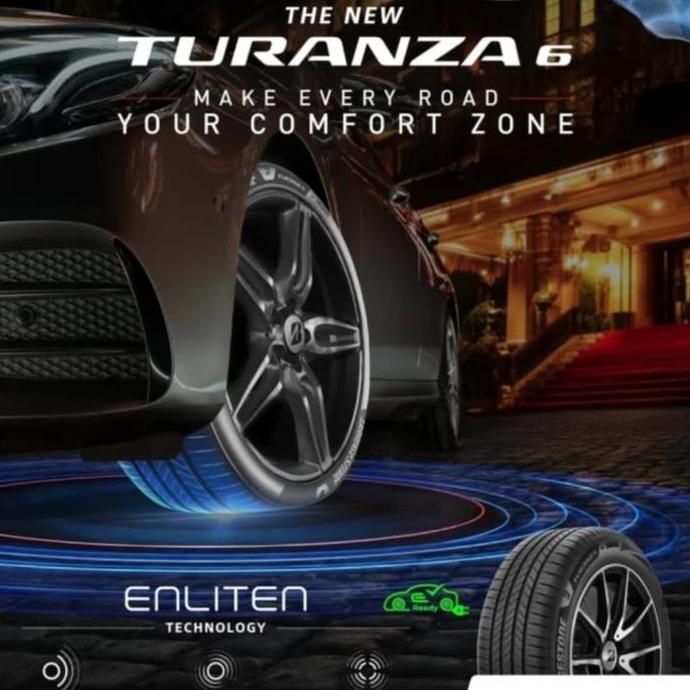Ban Mobil Bridgestone 185 55 16 Turanza6 Honda Jazz Suzuki Swift