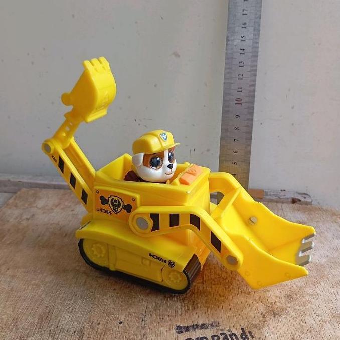 FIGURE PAW PATROL BULLDOZER RUBBLE SML CS99